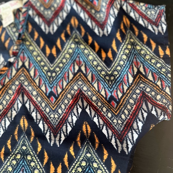 Short sleeve print blouse - Picture 6 of 6